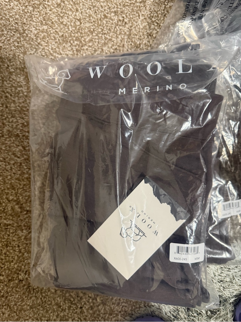 Merino Wool Boot Cut Pants - Dark Brown